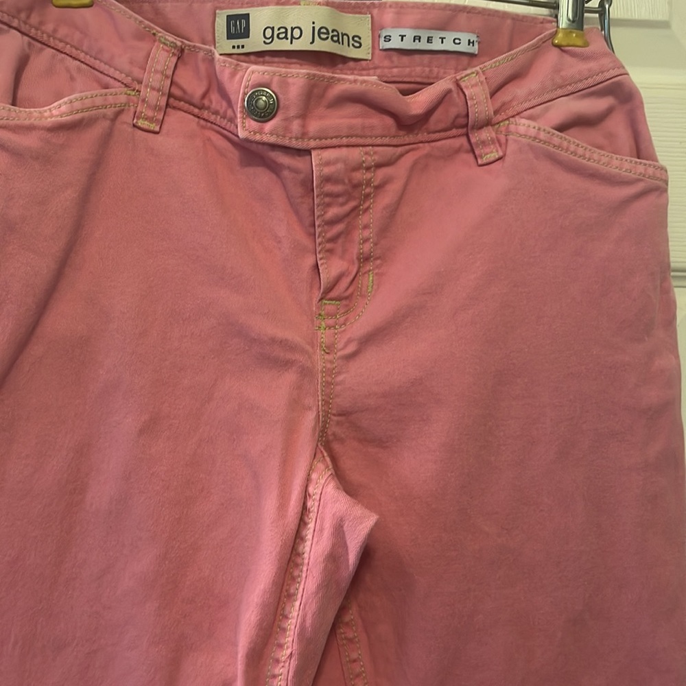 Gap jeans capris size 6 stretch - Picture 3 of 13